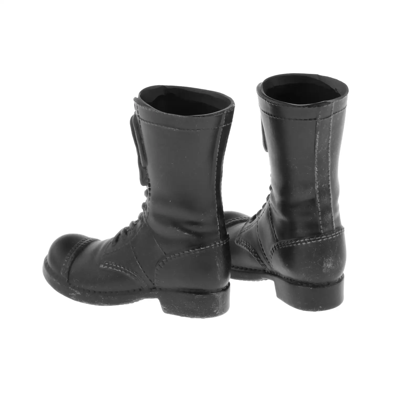 Custom 1/6 Male Soldier Mid Boots Shoes for 12" Male Doll Supplies