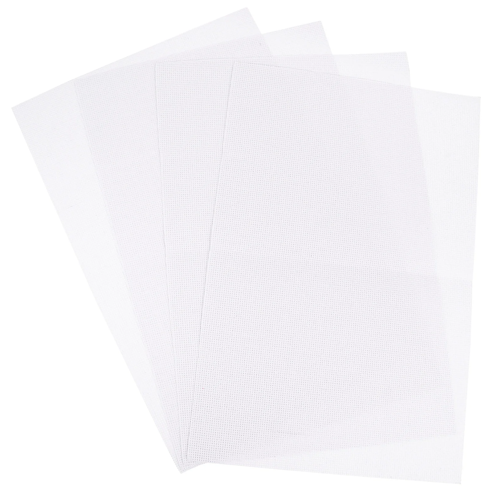 GLEAVI 4 peças de tecido acolchoado de algodão para bordado cruzado, artesanato, acessórios de costura