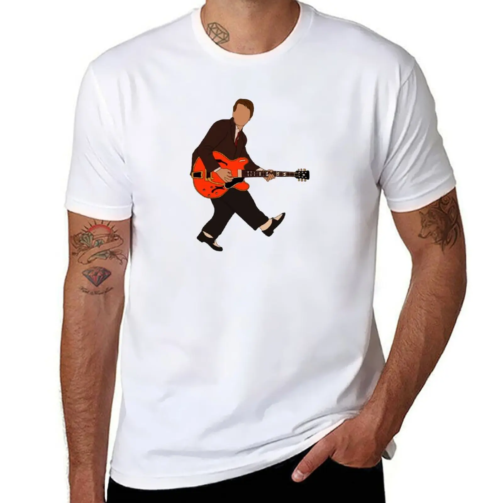 

Marty McFly T-Shirt anime tshirt t shirts for man cotton T-Shirt