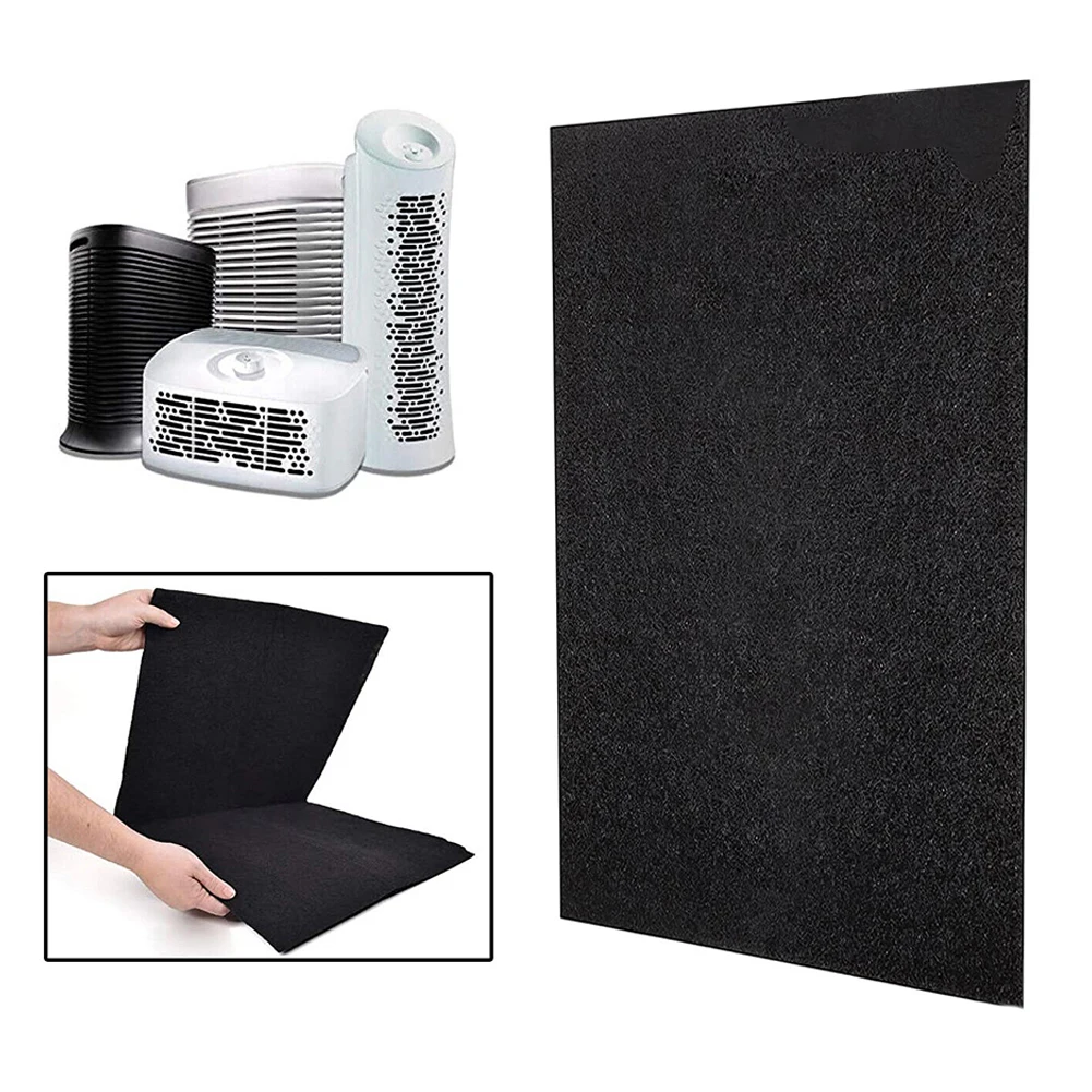 Easily Customizable Activated Charcoal Filters to Fit Various Sizes of Cooker Hoods Available in Two Thicknesses