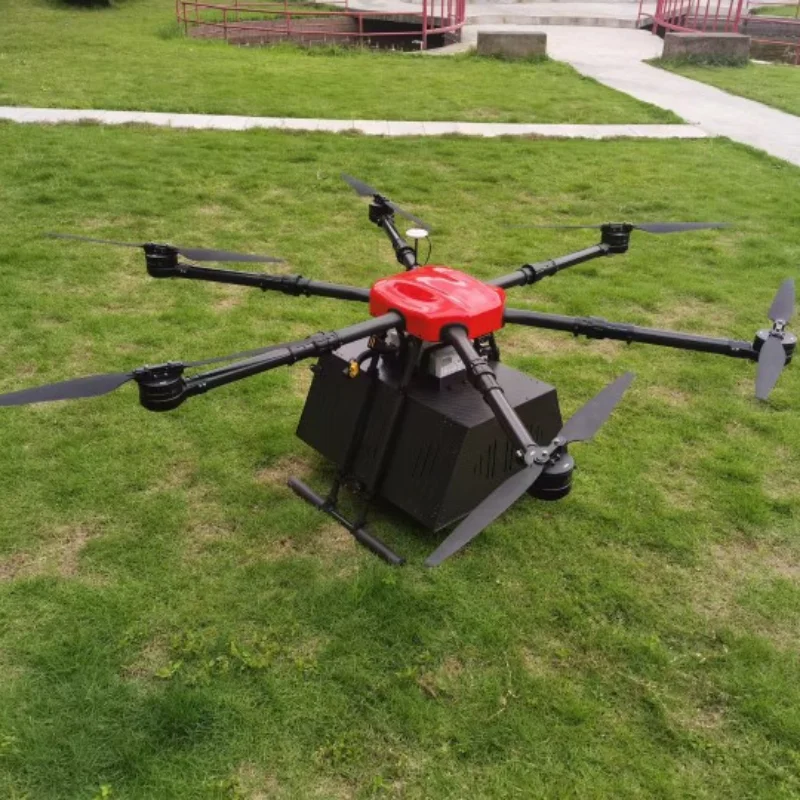 Food delivery, heavy duty drone transport six-axis drone