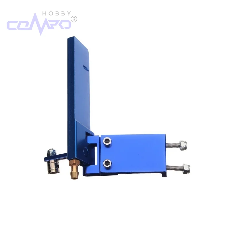 1 pz barca RC in lega di alluminio nuovissimo 75mm 95mm metallo aspirazione timone acqua per telecomando barche RC parti di aggiornamento CNC