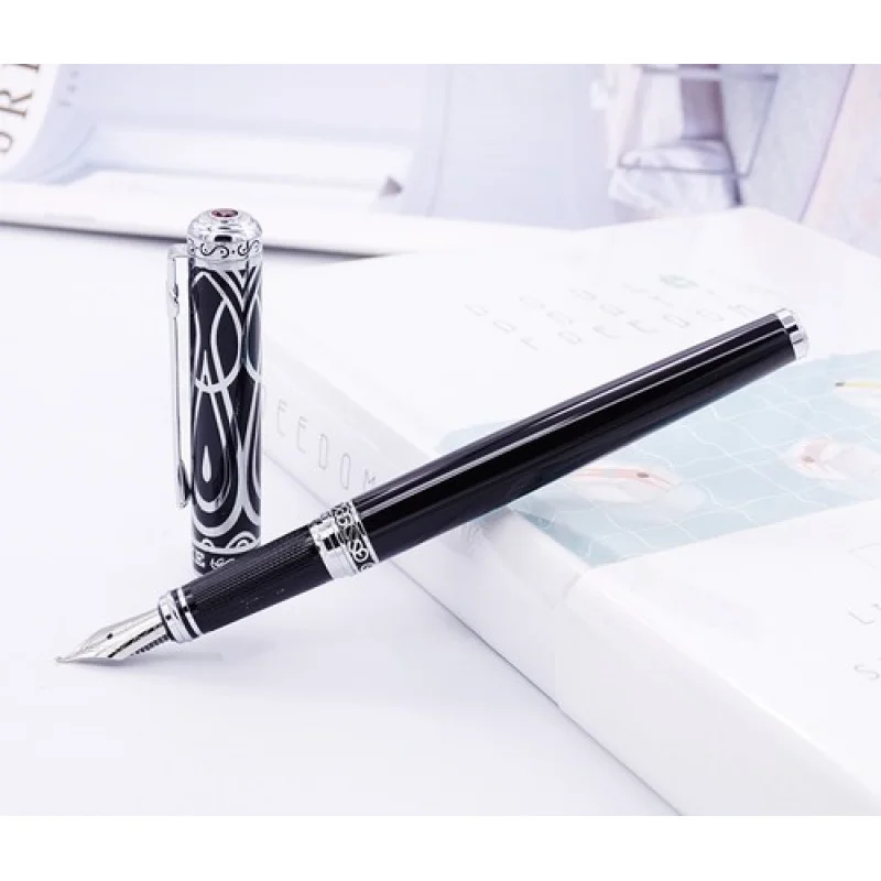 

A+ Duke Noble Ruby Bent Nib Calligraphy Fountain Pen Iridium Fude Nib