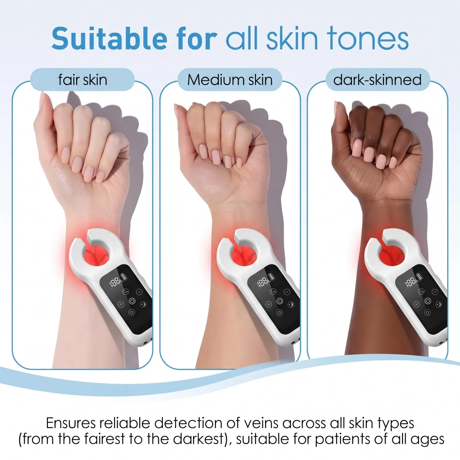 Vein Infrared Scanner Medical Vein Detector Handheld Blood Vessel Locator Machine Vein Finder Device Lamp Nurse Injection Helper view 6