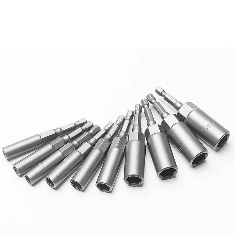 1pcs Deep Hex Socket Nut Driver Drill 1/4