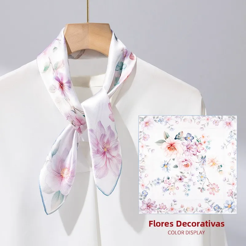 shanghai-story-silk-scarf-women's-fashionable-necktie-small-square-scarf-professional-look-versatile-headscarf-for-all-seasons