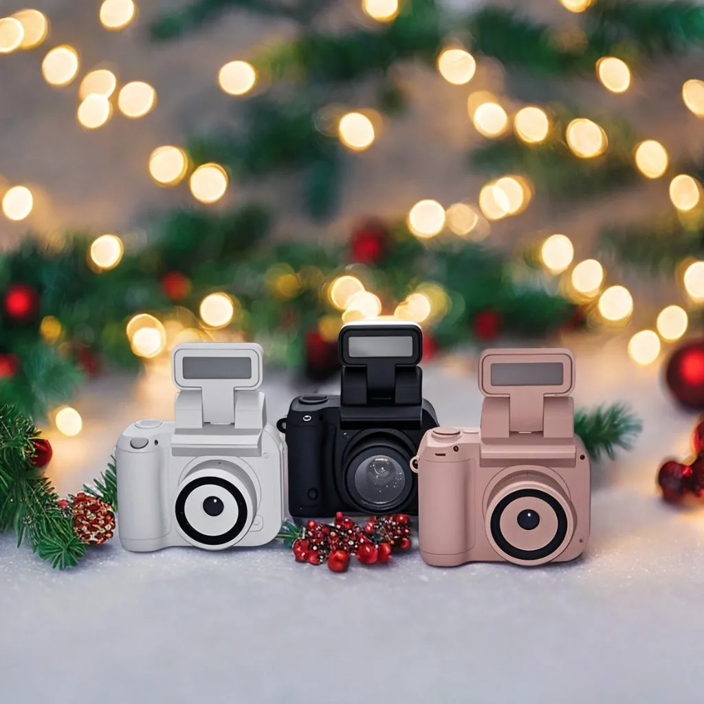 Kids Camcorder HD 1080p Y4000 Portable Retro Ultra Compact Mini Camcorder w/ Screen, Flash & Battery Dock Y3000/Y4000