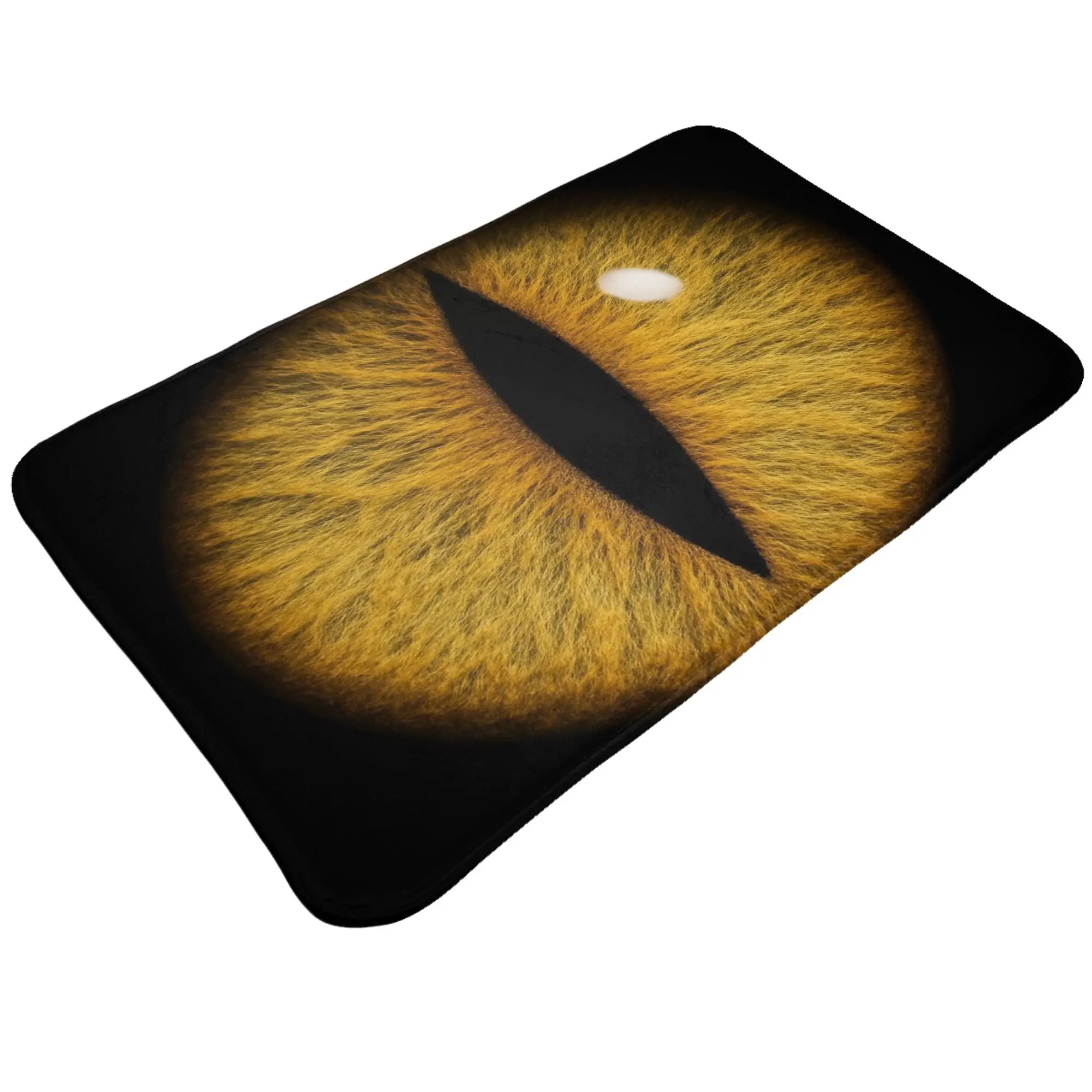 Wild Cat Golden Eye Close Up Anti-Slip Doormat Bath Mat  Balcony Indoor Home Decor