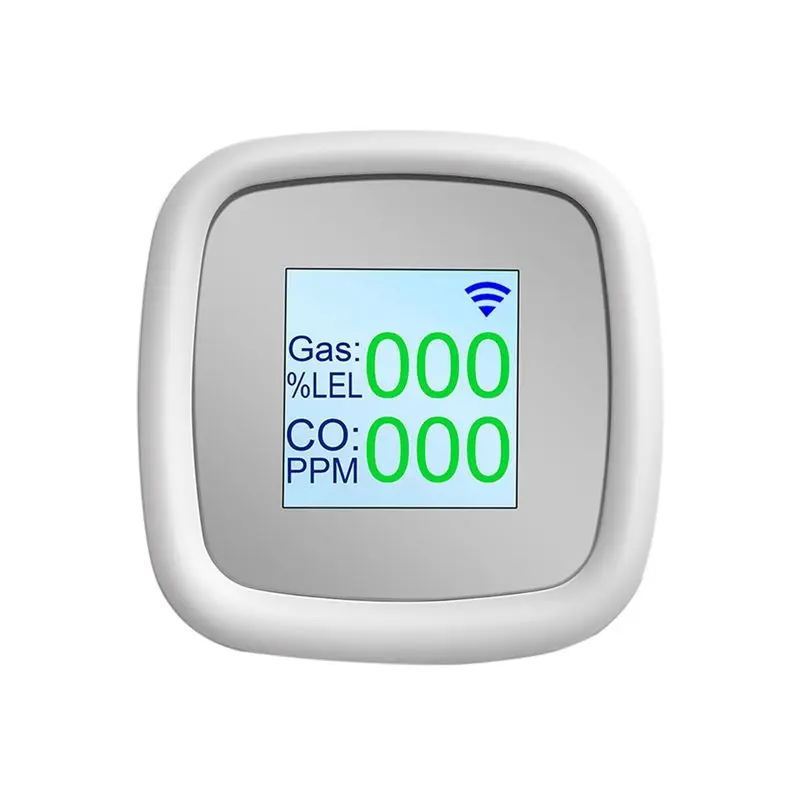 B29C-Tuya Combustible Gas Detector Gas Alarm Digital Gas Detection Sensor Sound Alarm Smart Air Quality Detector