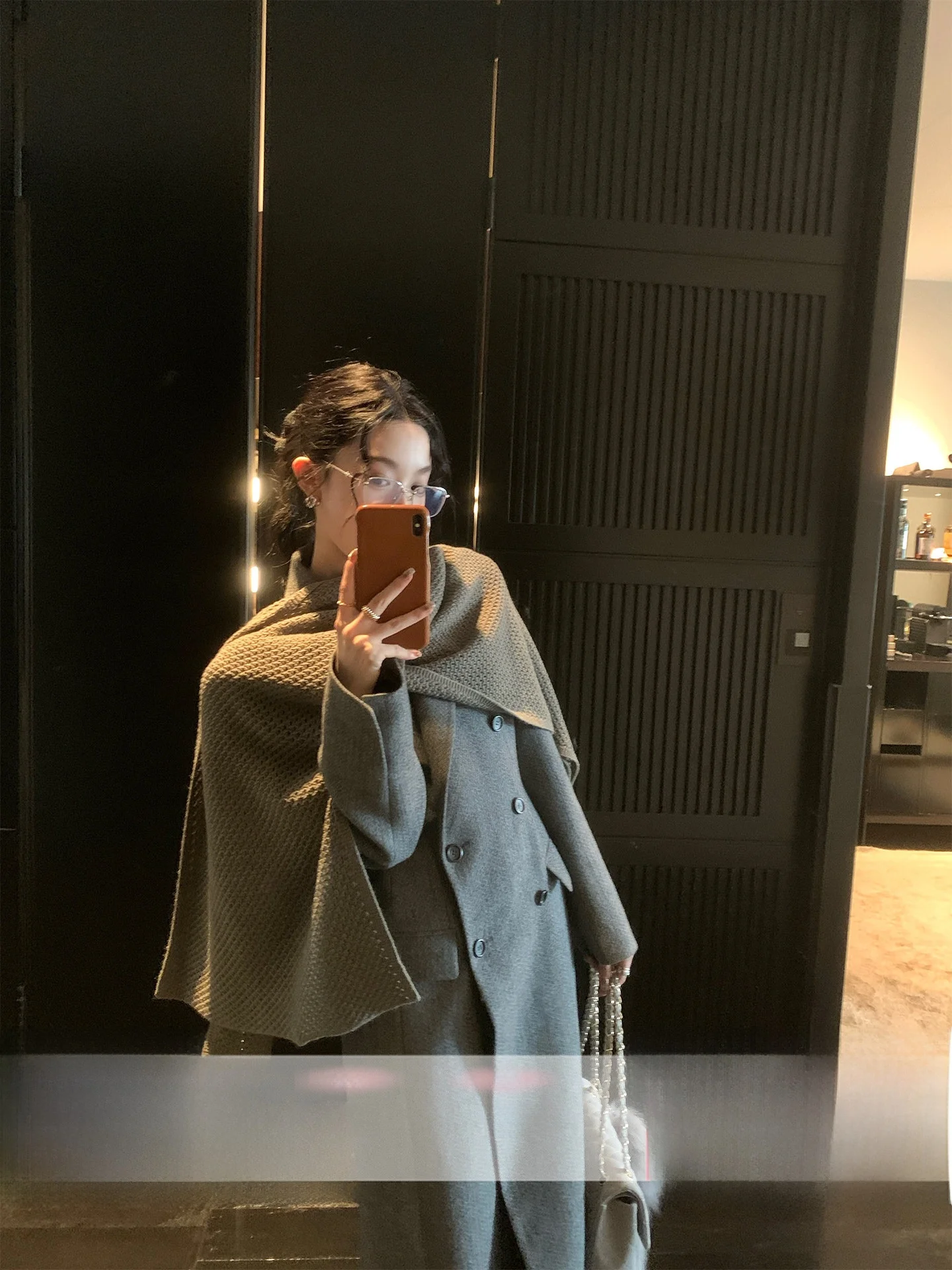 

Свободный вязаный кардиган с длинными рукавами для женщин, в стиле ретро, на осень, от Qiu Qiu Yang