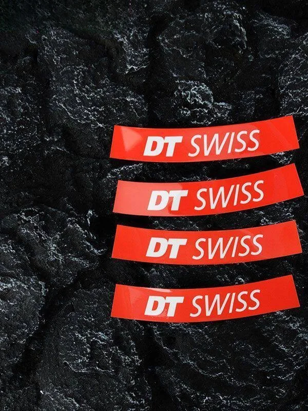 Readu Mountain Bike Stickers DTSWISS Wheel Set Small Decorative Labels Bike Frame Stickers Waterproof Wear-resistant