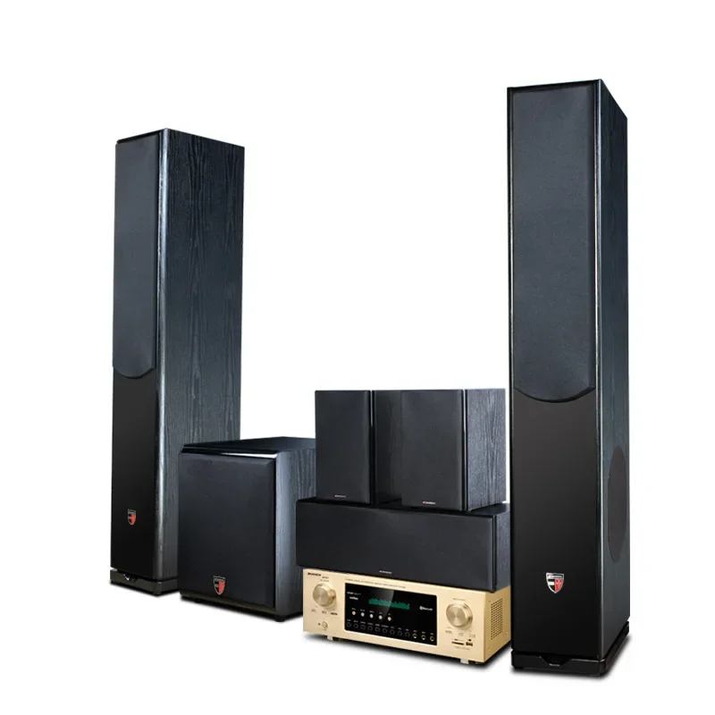 

Beautiful No.3 5.1/7.1 Home Theater Audio Set HD Home Bluetooth Speaker Subwoofer