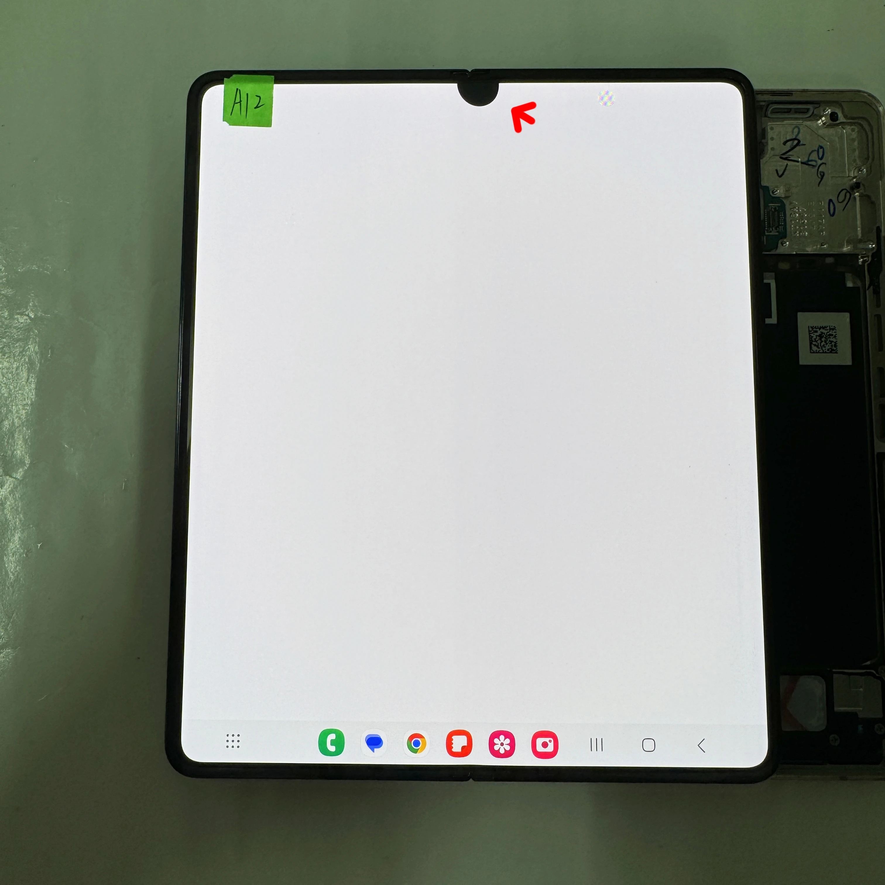 The slightly defective folding screen is suitable for the Samsung Z Fold 4 5G SM-F936F F936D F936B/S LCD display assembly,