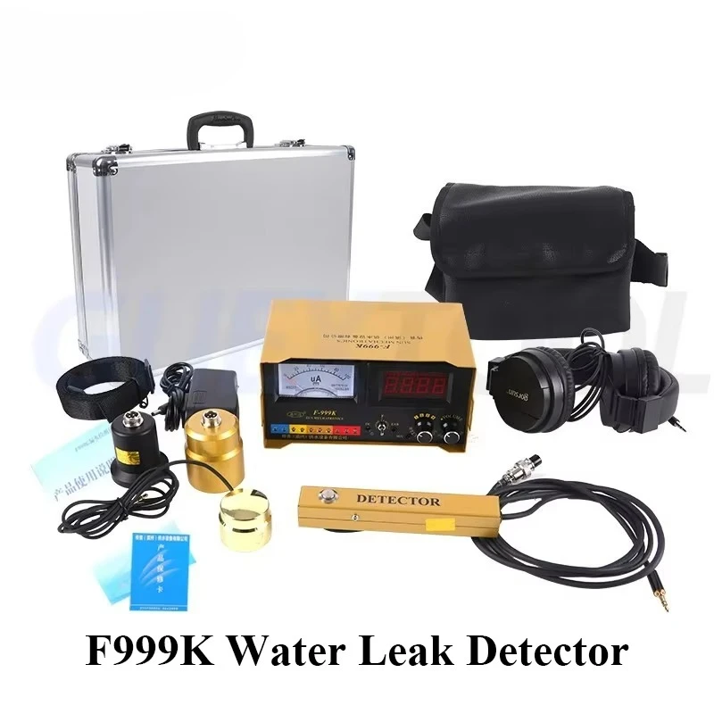 Water Leak Detector Pipeline Leak Detection High Intensity Wall Mounted Microphone Engineer Ultrasonic Leak Detector