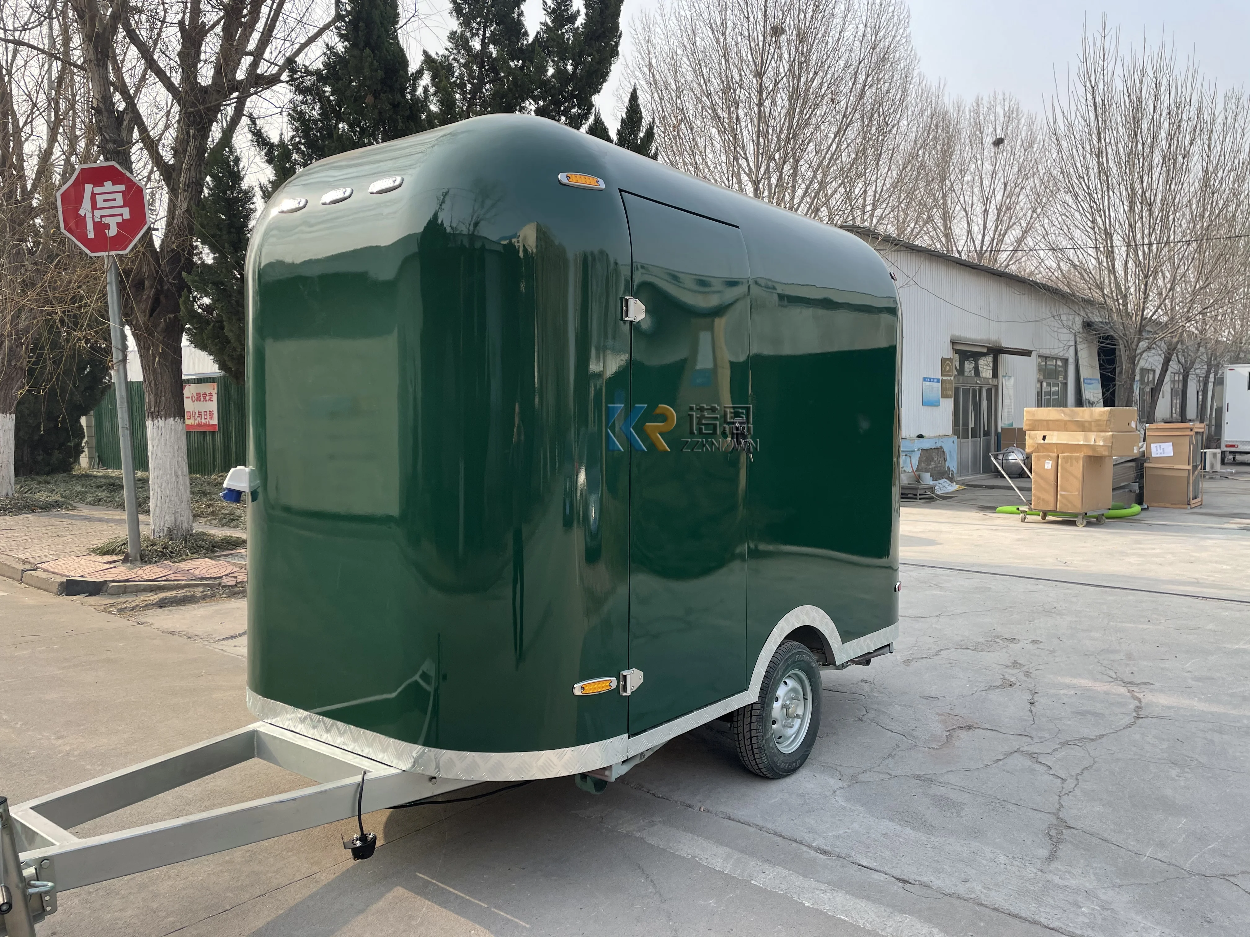 2023 Customization Street Mobile Food Trailer Vintage Grilling Small  food Cart Pizza Ice Cream Food Truck manufacturers