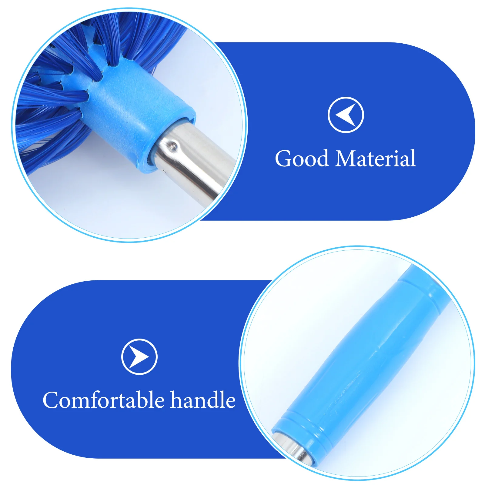 

Lightweight Spider Web Brush Adjustable Pole Cobweb Cleaner Duster Nylon Wall Ceiling Fan Outdoor Indoor Use Cobweb