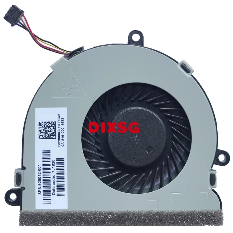 Coputer Cooler Fans Ltops Replent Accsori For  TPN-C125 TPN-C130 TPN-c126 15-AC 15-AY 15-BA Notebook Cooling Fans