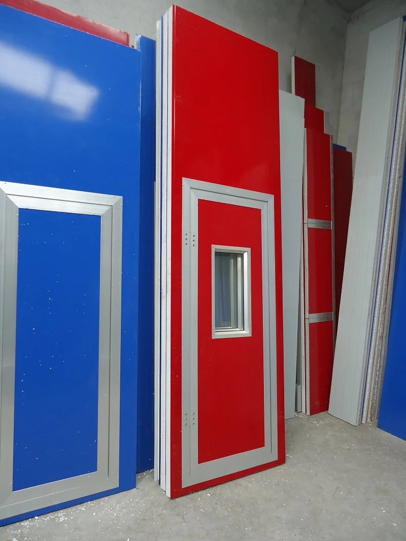 Factory Supply Paint Booth Spray Booth Room According To Client\'s Need CE Standard Waste Oil Heating Painting and baking Camera