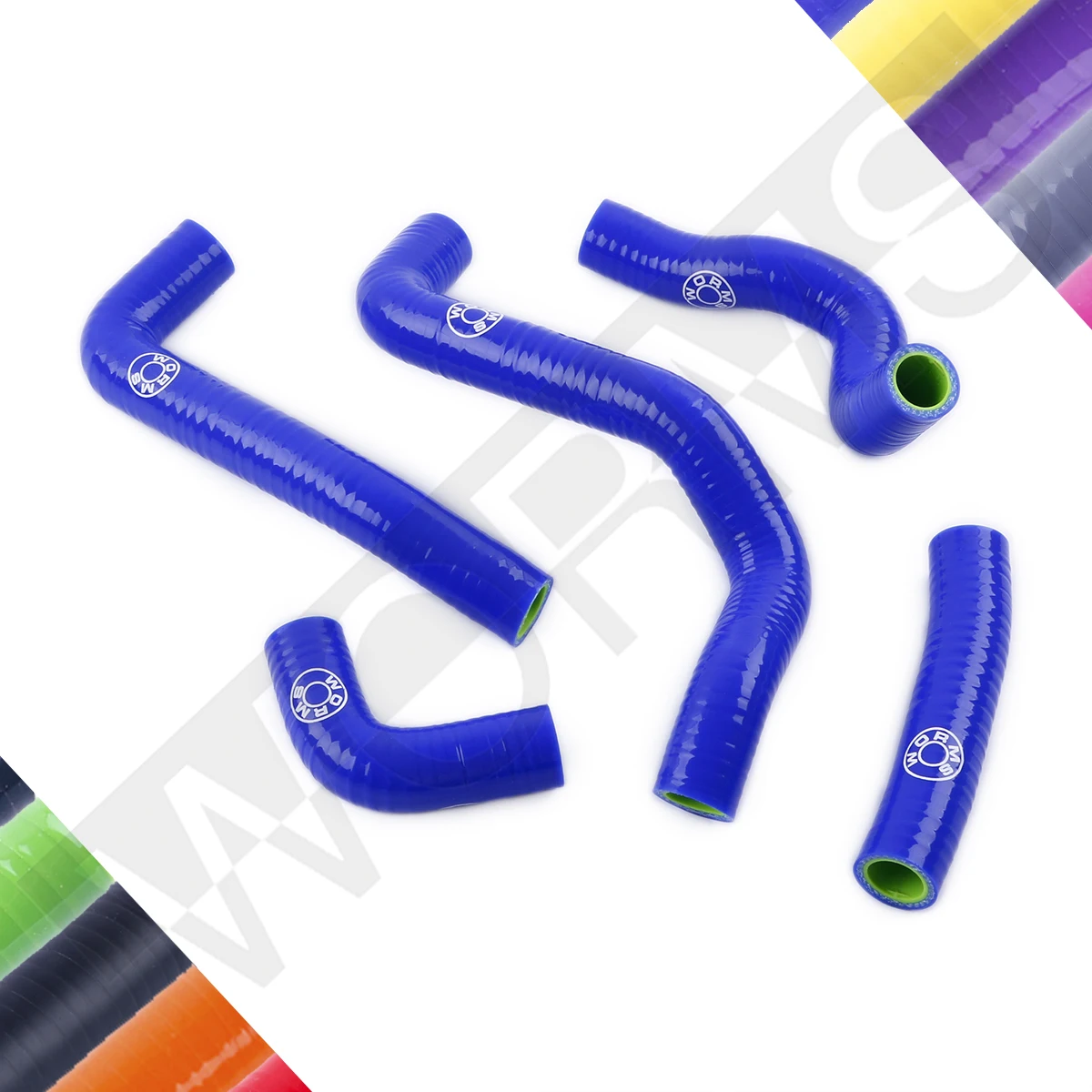 For 1995-2006 Kawasaki KDX220R 200 220R KDX200 Silicone Radiator Coolant Hose Kit