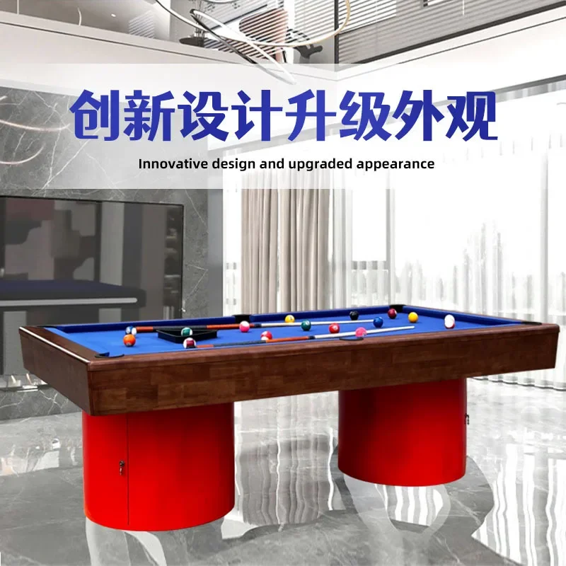 TAO Standard marble pool table commercial club American black eight home villa light luxury