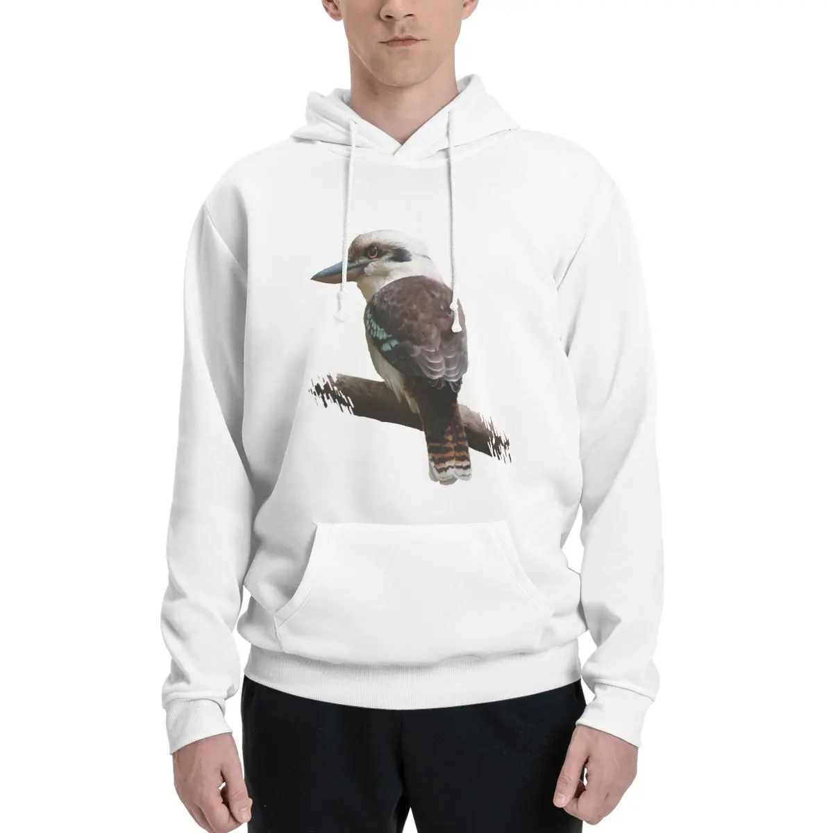 Sweat à capuche en polyester Kookaburra pour homme, sweat-shirt chaud, couleurs Dif, TANatershirt