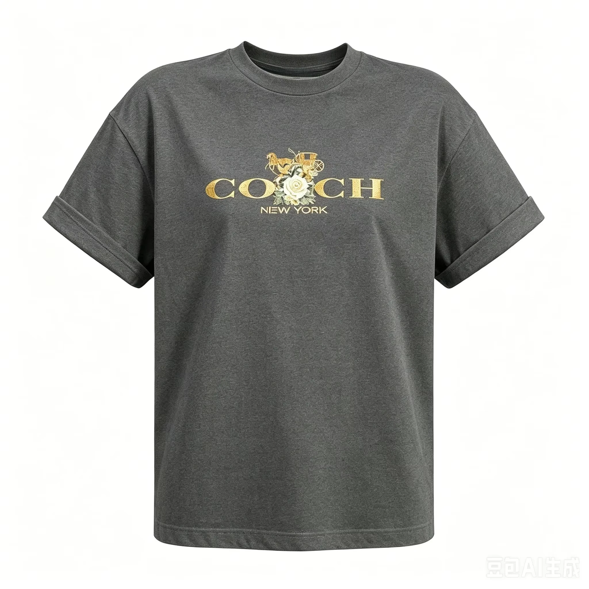 Neues 2026 Sommer-T-Shirt für Herren und Damen, Luxuriöses Bedrucktes O-Ausschnitt-Oberteil, Kurzarm-Hip-Hop-T-Shirt, Damen-Sommer-Alphabet – Detail 5