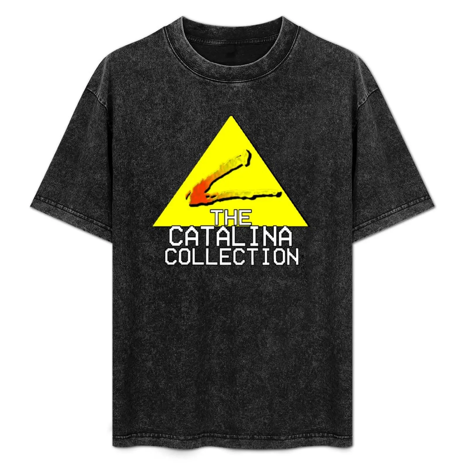 Catalina Collection Logo T-Shirt summer tops anime figures quick drying plain white t shirts men