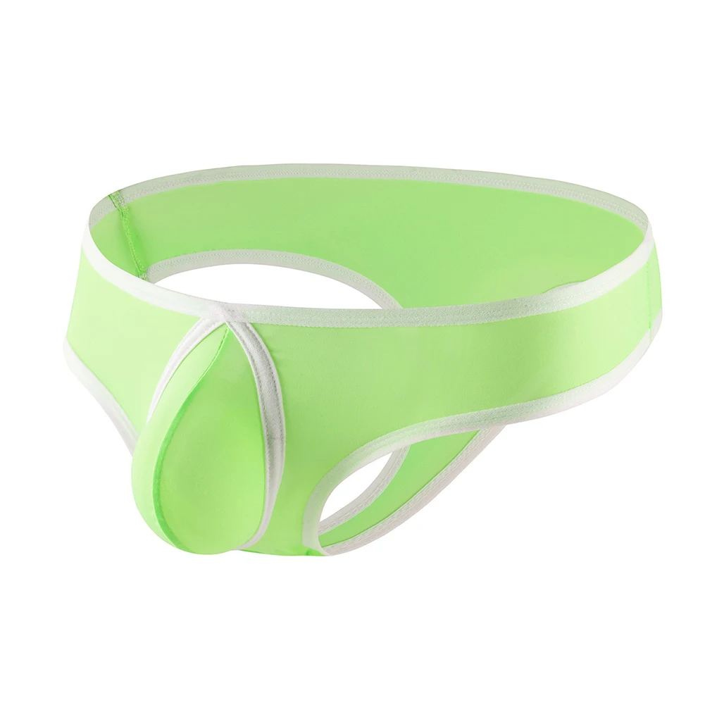 

For Vacation Low Waist Underwear G-string Panties Colorblock Pattern Regular Length Spring Summer Autumn Winter