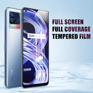 Mäßiges Glas vollständiger Schutz für Realm, Screen Protector, 8, 7 Pro, 7i, 6, 5 Pro, 6i, 6s, 5i, 5s, C21, C15, C11, C3, C3i 10 Hauptverkaufsglaskamera Reich 7 - №6