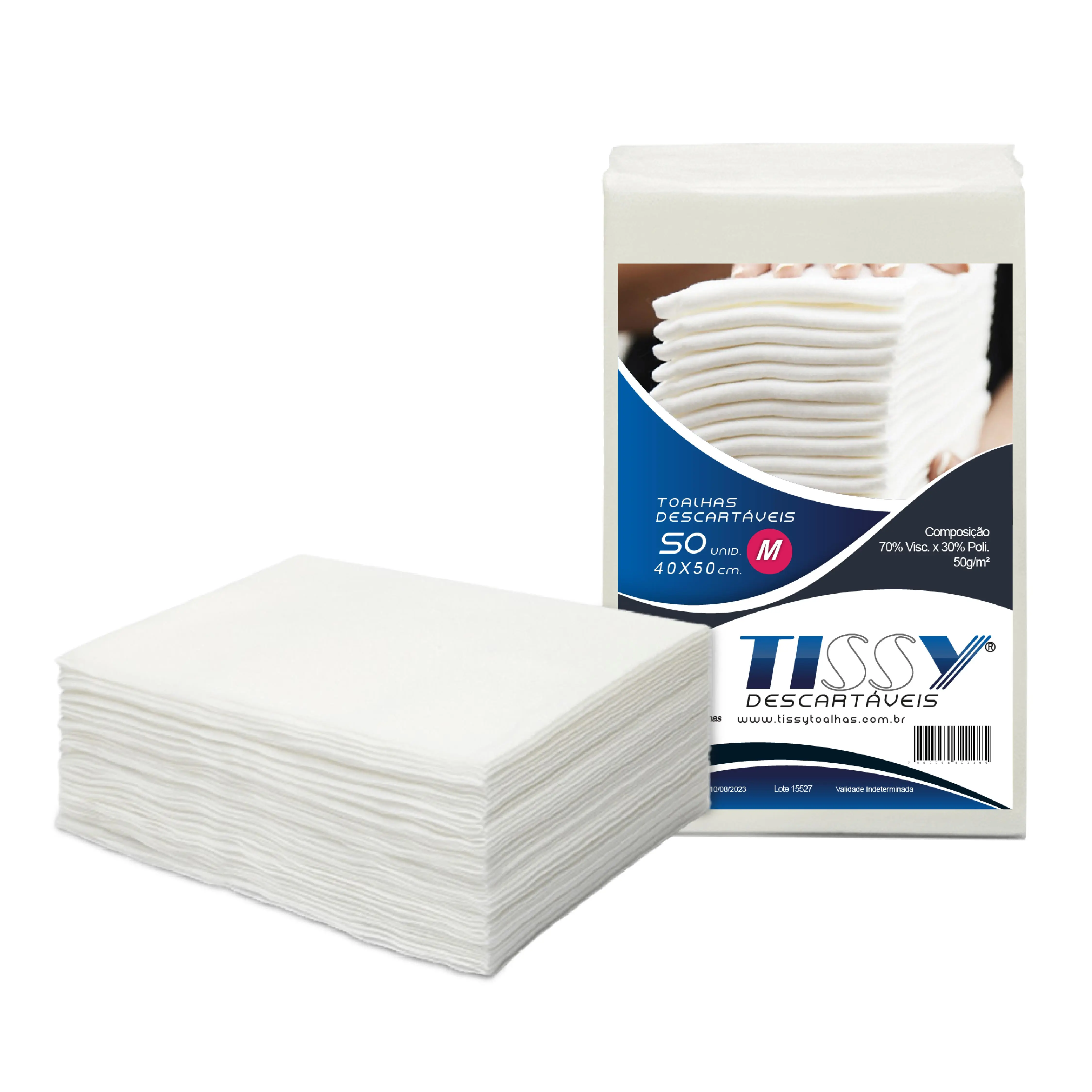 DISPOSABLE TOWELS 100 TISSY UNITS 40x50 GENERAL CLEANING