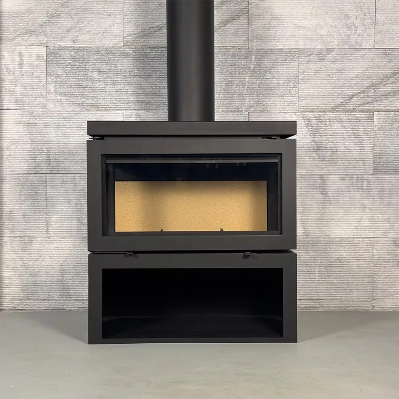 【Best-selling】Heating-equipment Bio Fuel Wood Fireplace Indoor Wood Burning Fireplace Cast Iron Wood Stove China Industry 2