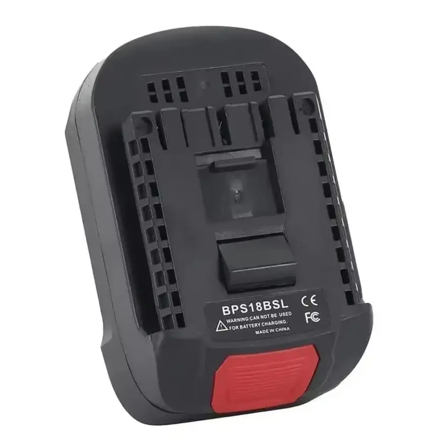 For LBXR20/PCC685L/FMC680L 20V Batteries for Use with BAT609 BAT610 18V Li-ion Power Tools BPS18BSL Battery Adapter Converter