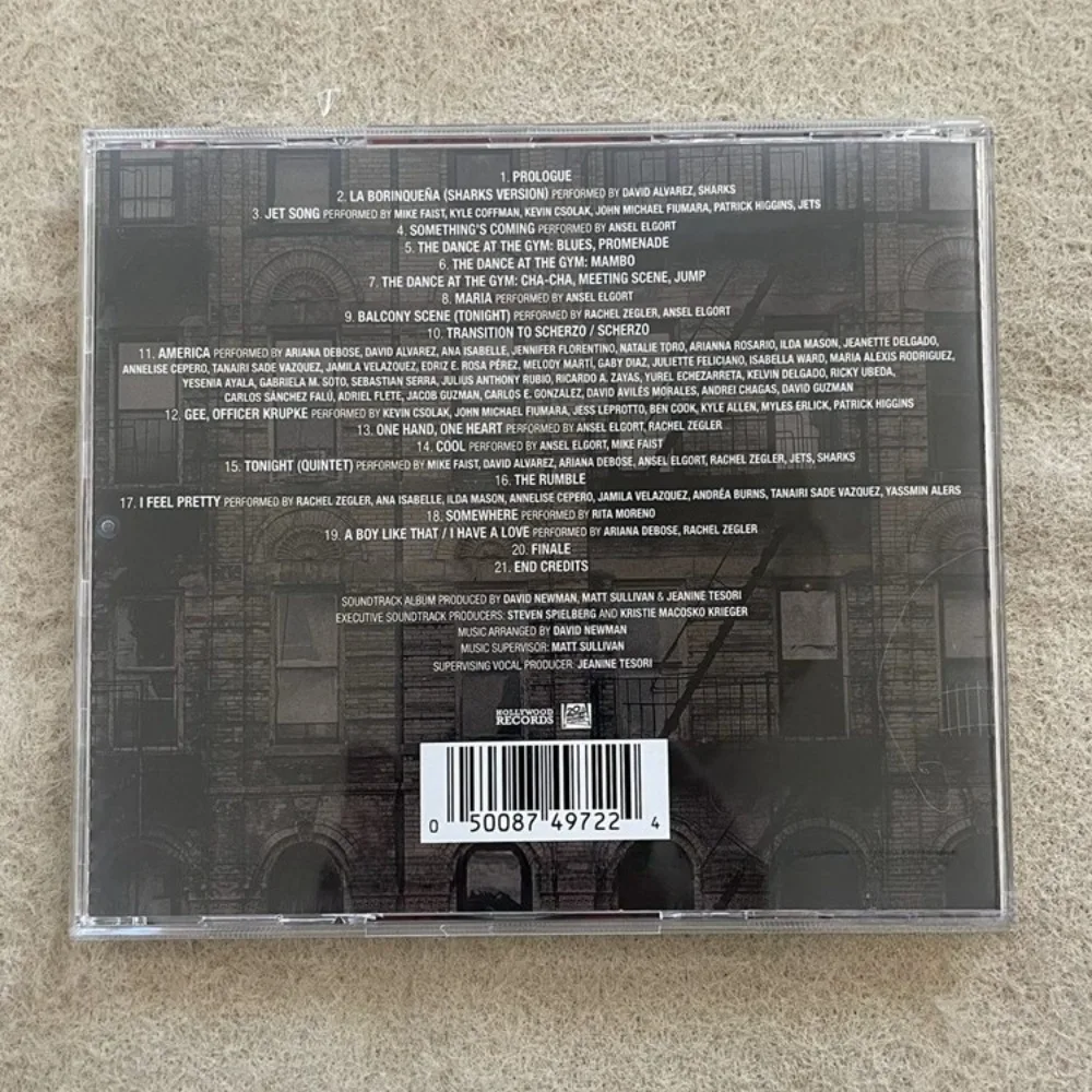 قرص مضغوط West Side Story Original Soundtrack (OST) - روائع موسيقية خالدة للمعجبين والمجموعة