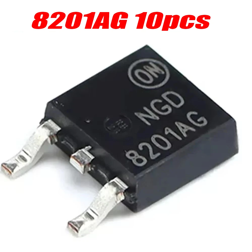 

10PCS 8201AG NGD8201AG TO-252 NEW Automotive Ignition Coil Transistor for BMW Hyun-dai Ignition-Coil Drive Transist-or Chip