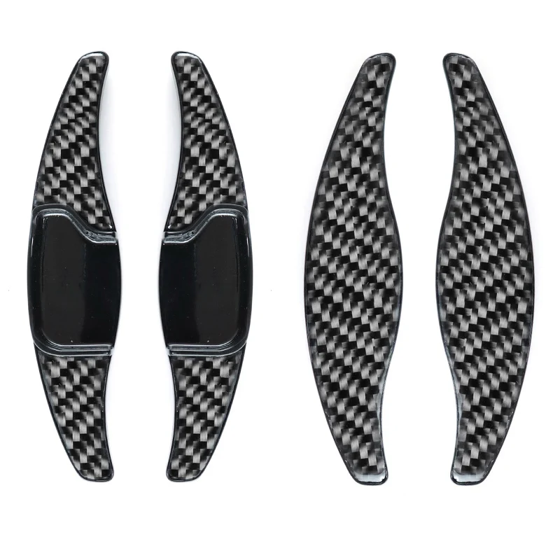 Carbon Fiber DSG Paddle Shift Steering Wheel Accessories For Lincoln Corsair MKC MKZ MKX Aviator Navigator Nautilus Continental