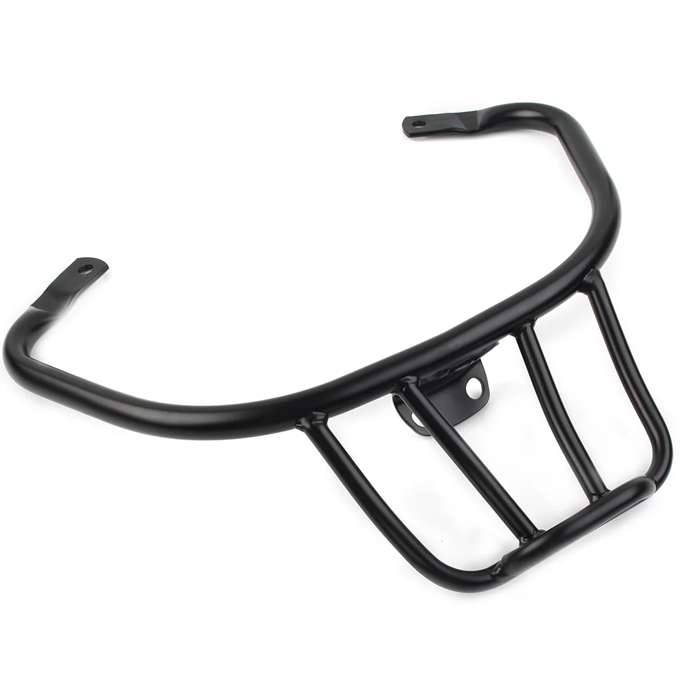 1Pc Motor Rear Carrier Luggage Rack Luggage Holder Support Steel Black For Piaggio Vespa Sprint150