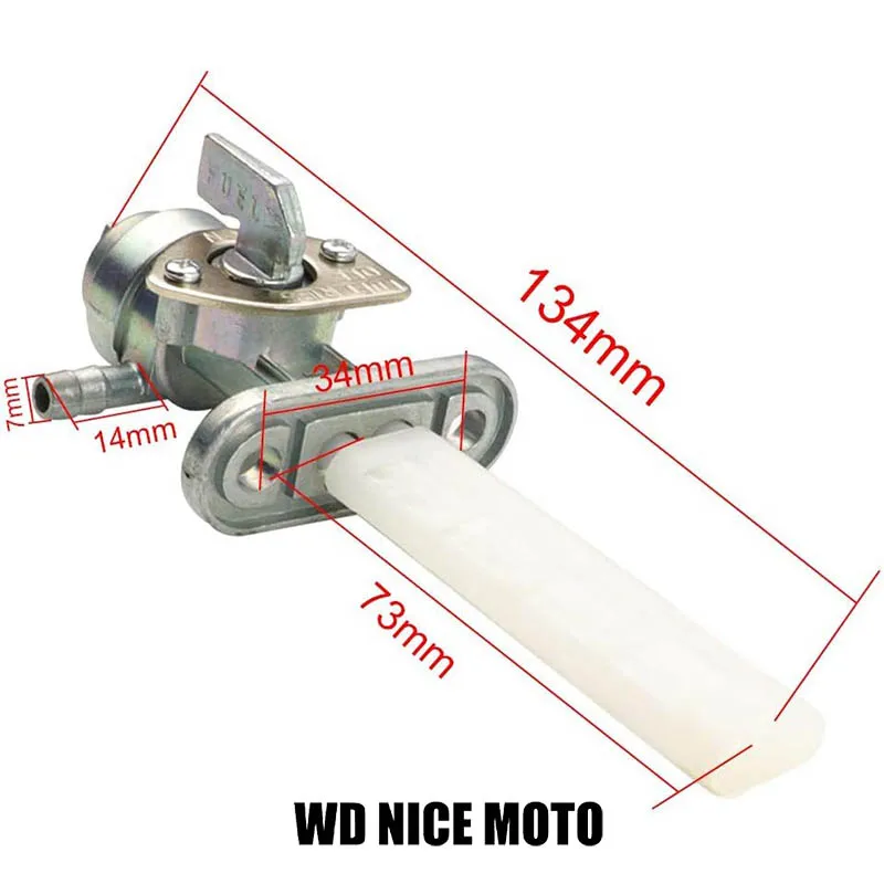 WD NICE MOTO Motorcycle Gas Valve Fuel Petcock for Suzuki for TS100 for TS125 for TS185 for TS125 for TS185 for TS250