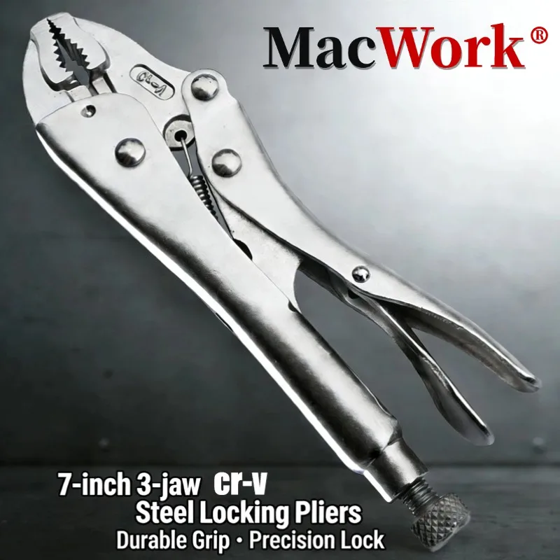 

7 inch Pliers Metal Toughbuilt Locking Pliers Clamping Tool Universal Pliers Mechanical Multitool Pliers Hand Car Repair Tools