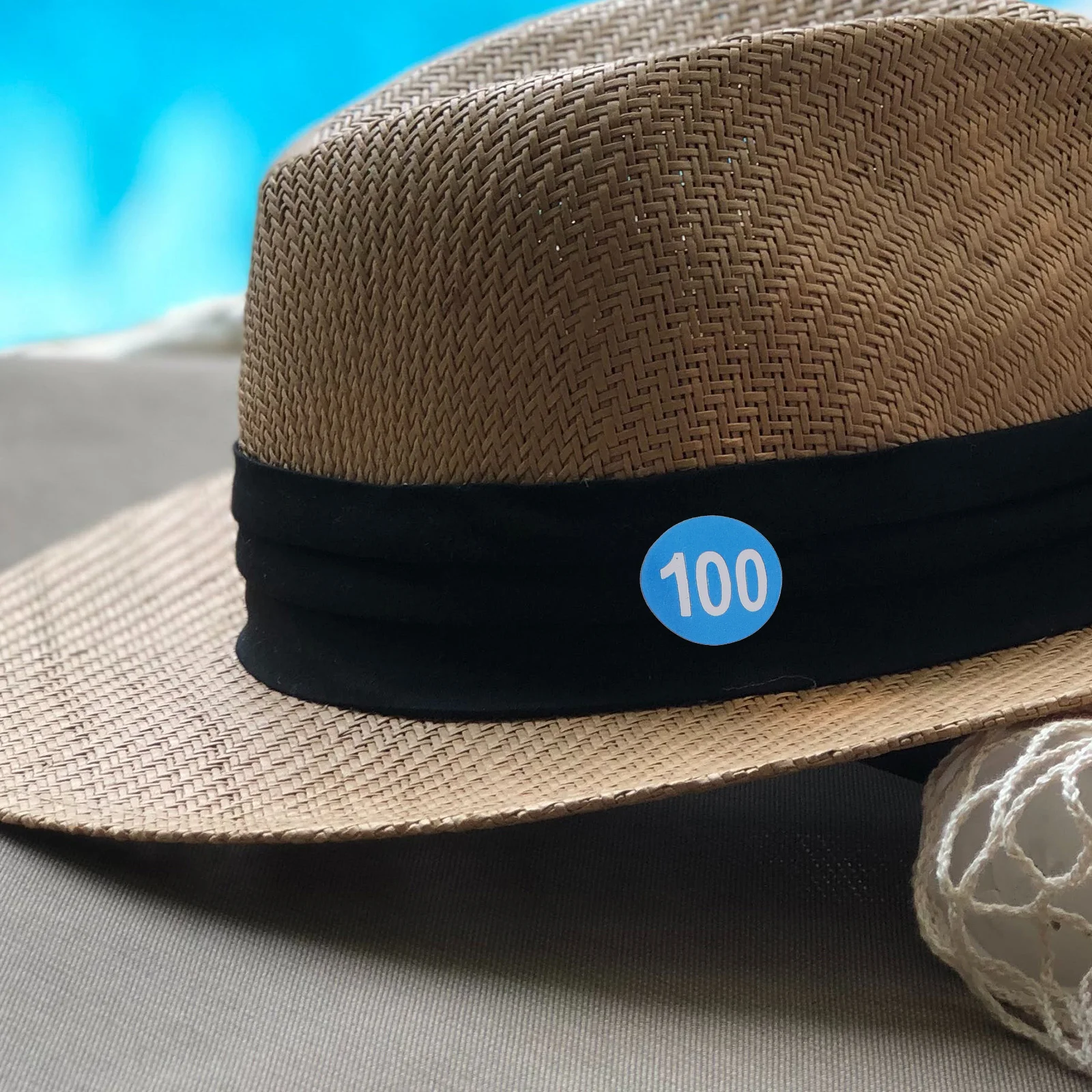 

50 Sheets Waterproof Number Stickers Easy Peel Remove Residue Free for Clothes Envelopes DIY Crafts Numbered Stickers