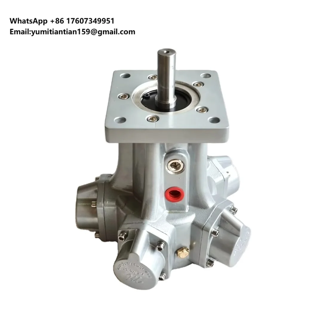 

Пневматический двигатель TMH-0,33-V с вертикальным фланцем, пневматический двигатель с 2,75 Нм, 0,24 кВт, предназначенный для максимальной производительности и длительной экипировки