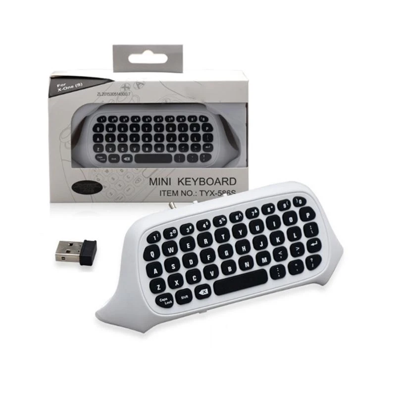 

P5EA Wireless Keyboard ChatPad for X Box Series Game Controller Gamepad S/X with USB Receiver