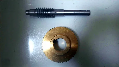 CNC Machine Tool SLD-90 Tool Holder Assembly Accessories Worm Gear and Worm M1.5 Z53 Inner Diameter 30 Outer Diameter 85