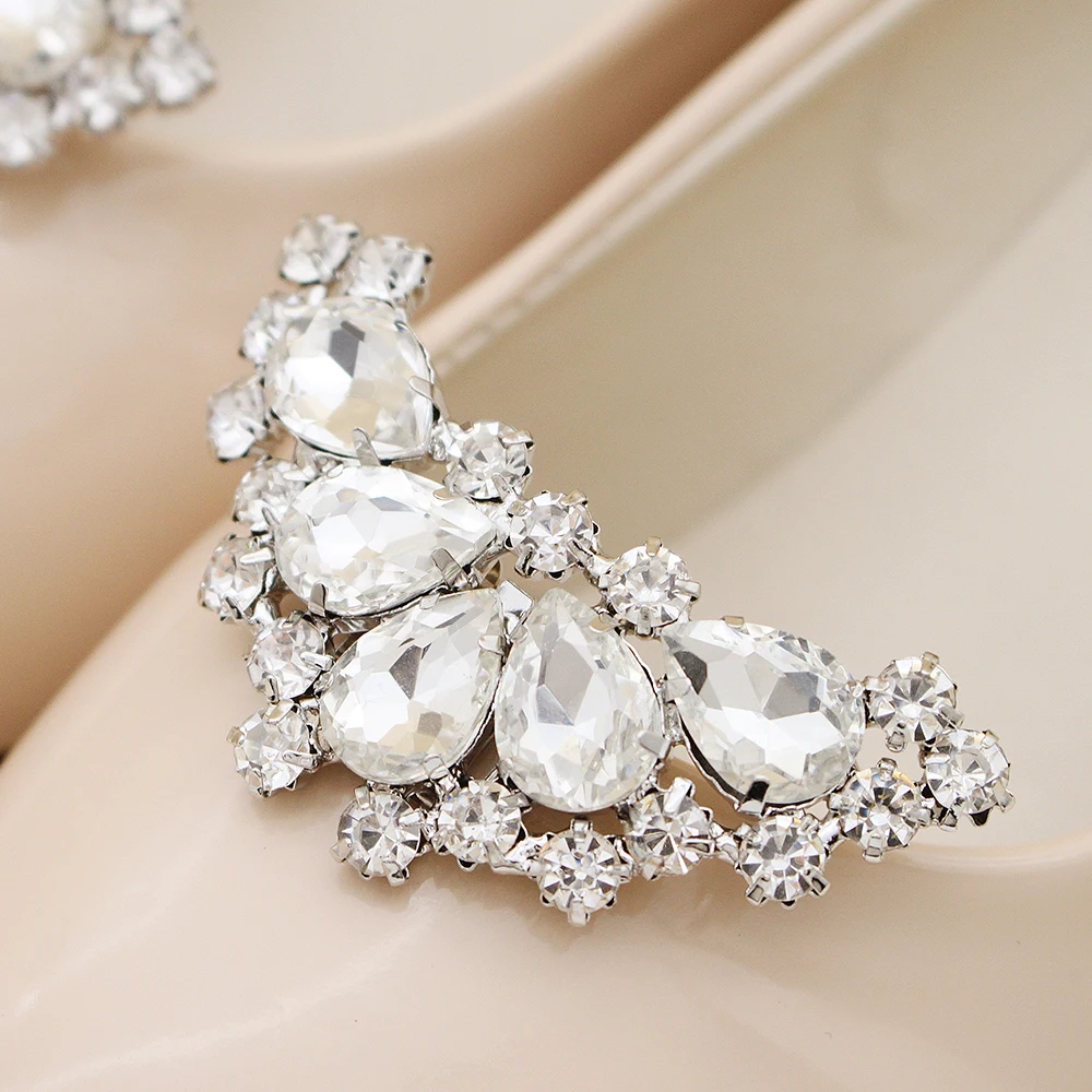 

Модные клипсы для обуви с кристаллами и стразами, цветочные застежки для обуви, украшения для обуви, для вечеринок, свадеб, подарки для подружек невесты, свадебные украшения.