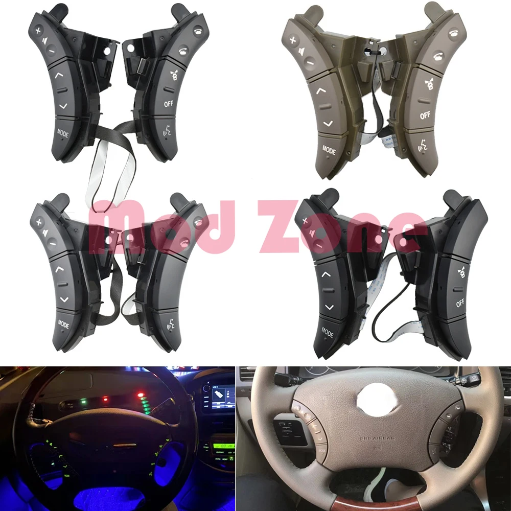 

For the Toyota 03-09 old model Overlord LC120 Land Cruiser Camry Lexus multifunctional steering wheel buttons