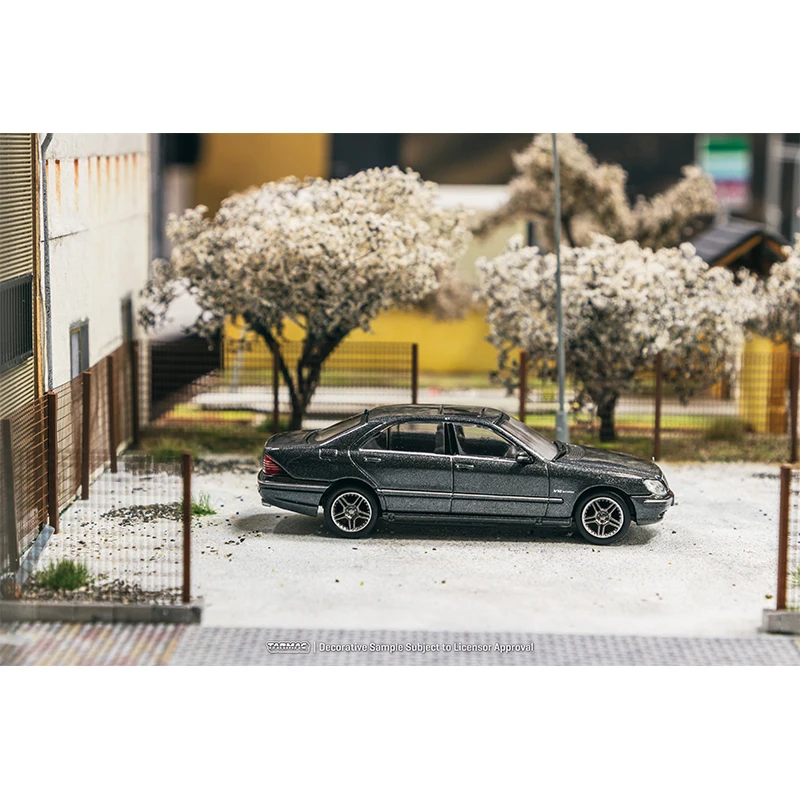 TW In Stock 1:64 S65 Tectite Grey Metallic Diecast Diorama Car Model Collection Miniature Toys Tarmac Works