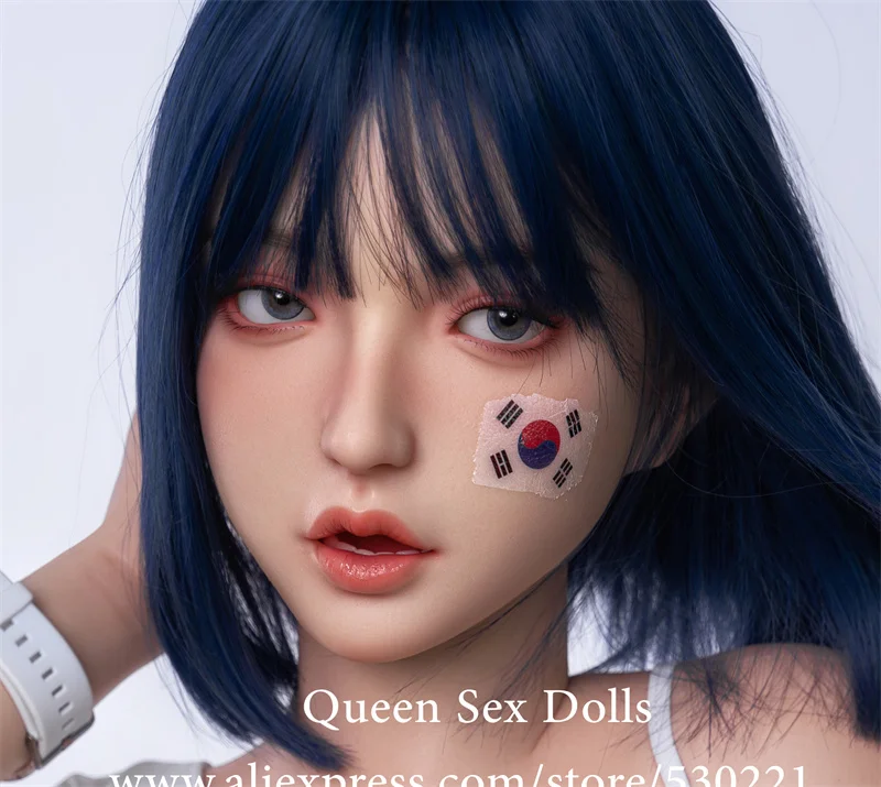 

NEW JYDOLL 2.0 Implanted Hair And Eyebrow ROS Mouth Real Silicone Sex Doll Head For Big Realistic Doll Oral Sexy Toys for Men