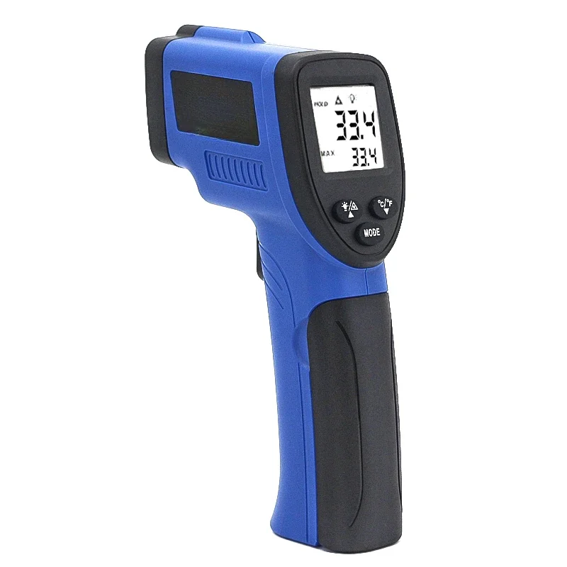 

Digital Industrial Grade Infrared Laser Thermometer Non-contact Temperature Thermometer Range -50-580 Degrees Celsius