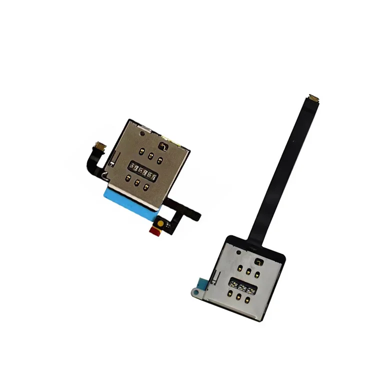 Lector de Tarjetas SIM, Ranura, Soporte, Cable Flexible para iPad 5, iPad 6, iPad 7, iPad 8, iPad 9, iPad 10, Air 3, Air 4, Air 5, mini 5, mini 6, Pro 9.7