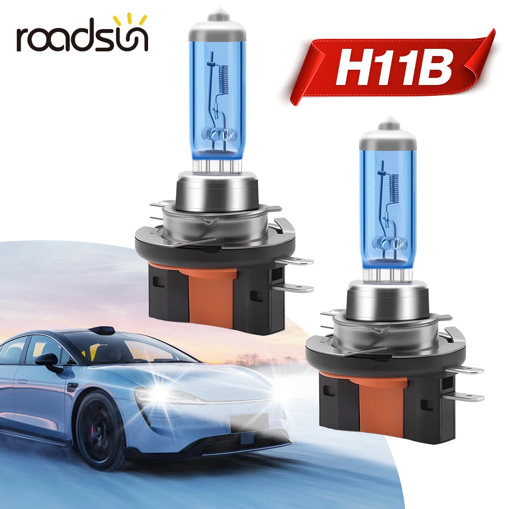 Canbus h11b faróis de led para carro h11b alta potência 30000lm luz de neblina lâmpada diurna automática veículo motorizado 12v 24v 6500k branco