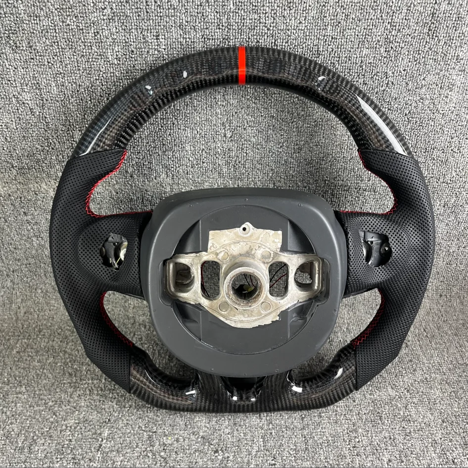 Heating Steering Wheel Fit For Dodge Challenger Charger Customized RPM Led Steering Wheel 2015-2024